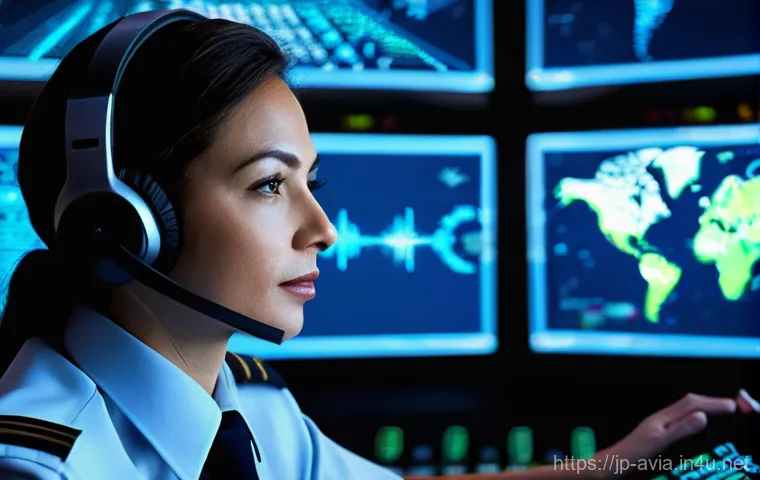 항공운항관리사 자격증 공부 방법 - **Prompt:** A highly professional aviation operation controller, a man or woman in their late 20s to...